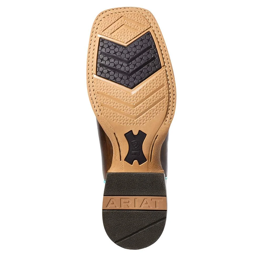 Ariat Women`s Ariat Belmont Tumbled Brown/Mustard Boot - Image 5