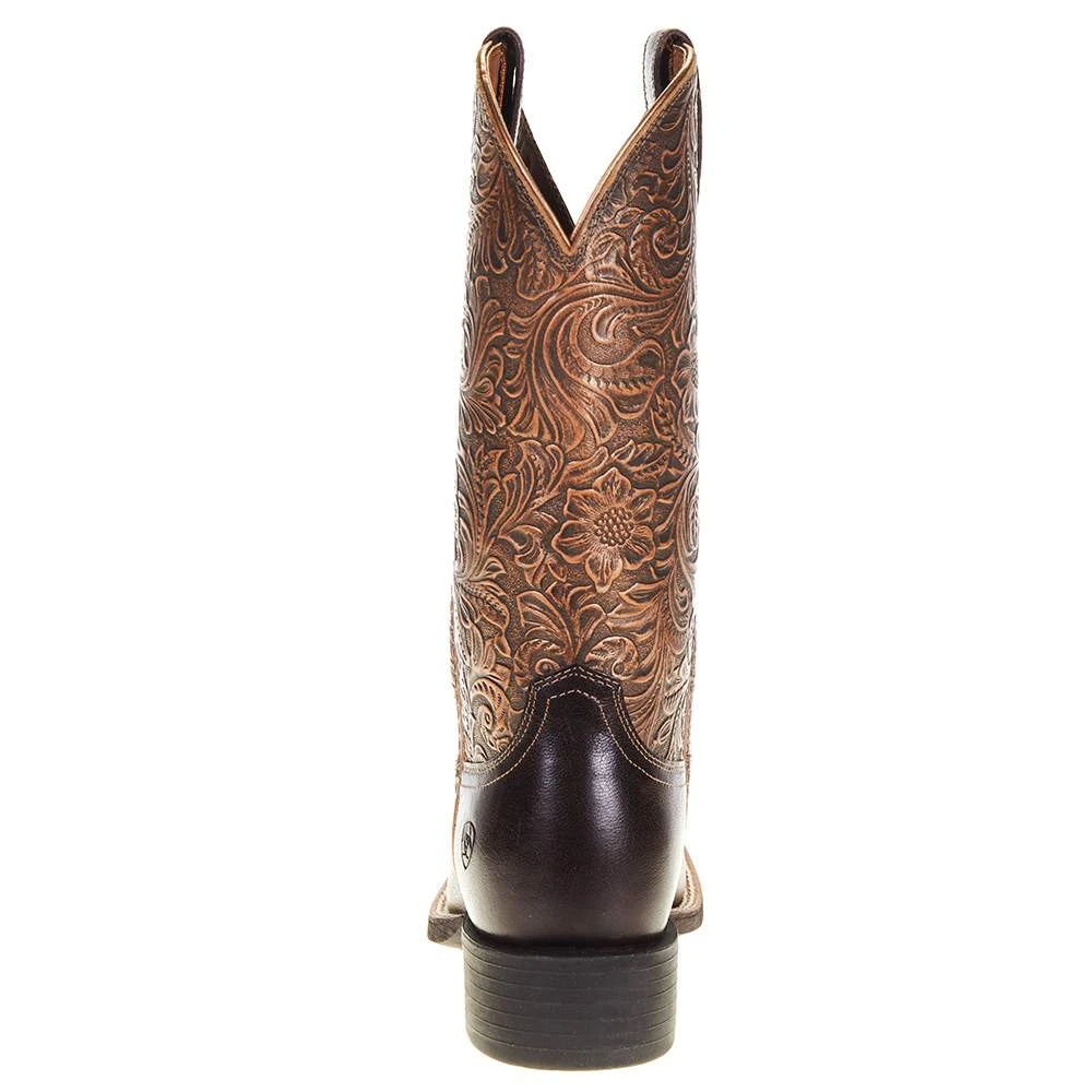 Ariat Women's Round Up Arizona Brown Cowgirl Boot - Image 4