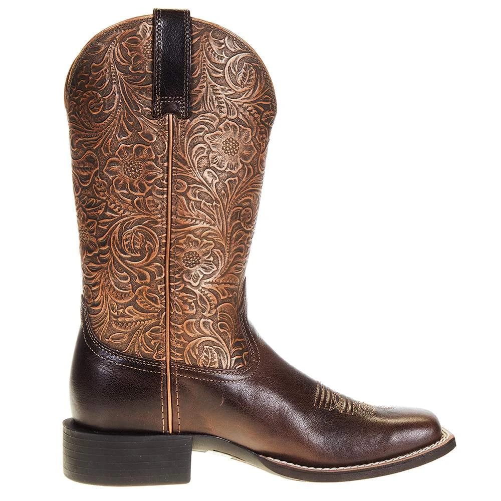 Ariat Women's Round Up Arizona Brown Cowgirl Boot - Image 5