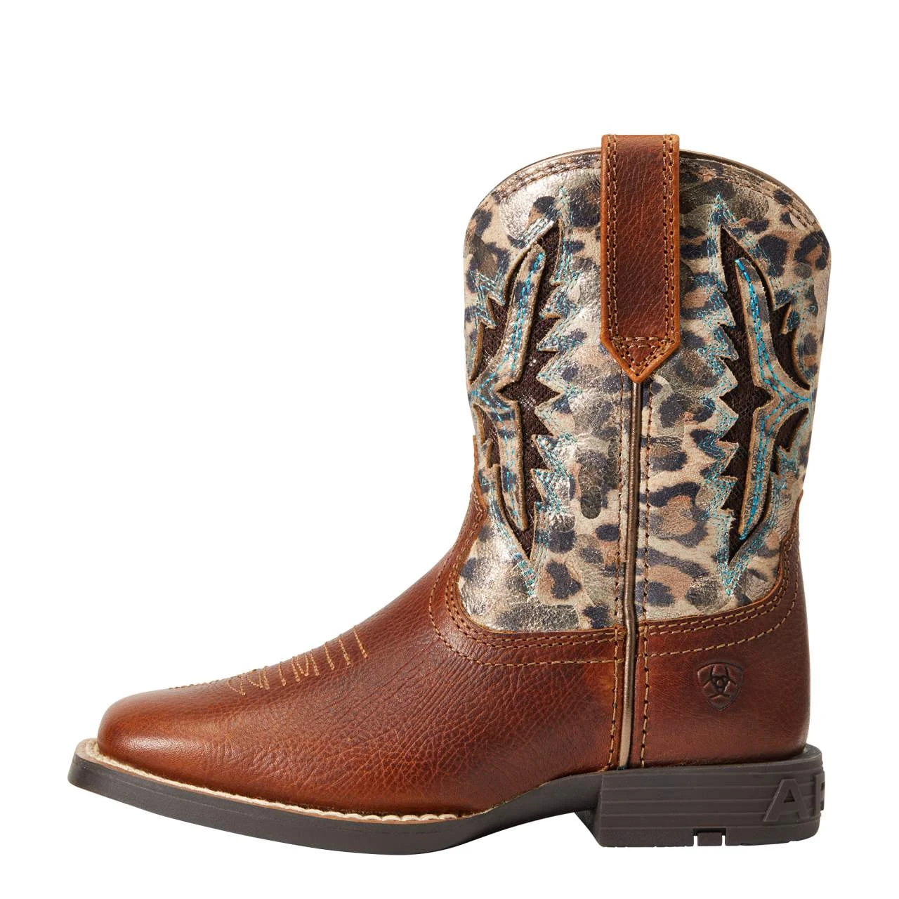 Ariat Children's VentTek Metallic Leopard Boot - Image 2