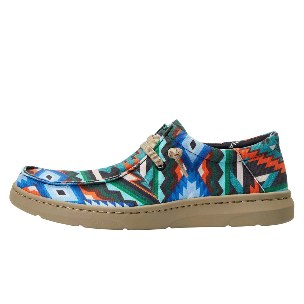 Ariat Men`s Stretch Lace Multi Aztec Print Casual Shoe - Image 2