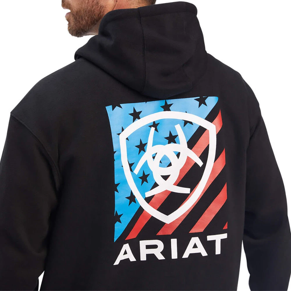 Ariat Men's Americana Block Sweatshirt - Image 3