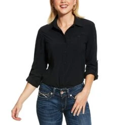 Ariat Women's VentTEK II Stretch Shirt - Black
