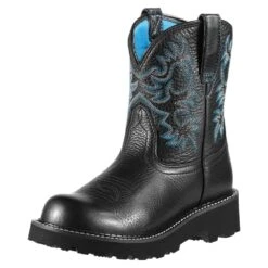 Ariat Womens Fatbaby Black Deertan Boot 10000833