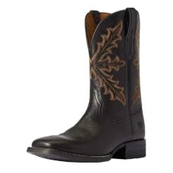 Ariat Men's Qualifier Night Sky 11in. Night Black Top Square Toe