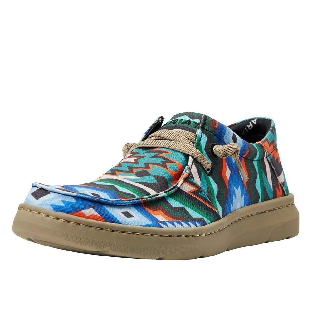 Ariat Men`s Stretch Lace Multi Aztec Print Casual Shoe