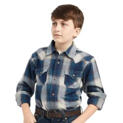 Ariat Boy's Halston Retro Fit Shirt
