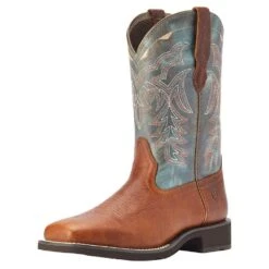 Ariat Women's Delilah Brown/Teal Boot