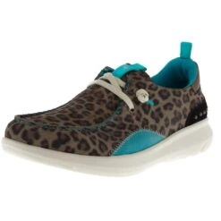 Ariat Women's Studs Leopard Hilo Casual