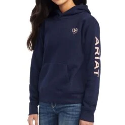 Ariat Girl's REAL Arm Logo Hoodie