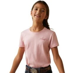 Ariat Girl's REAL Cool Cow Tee