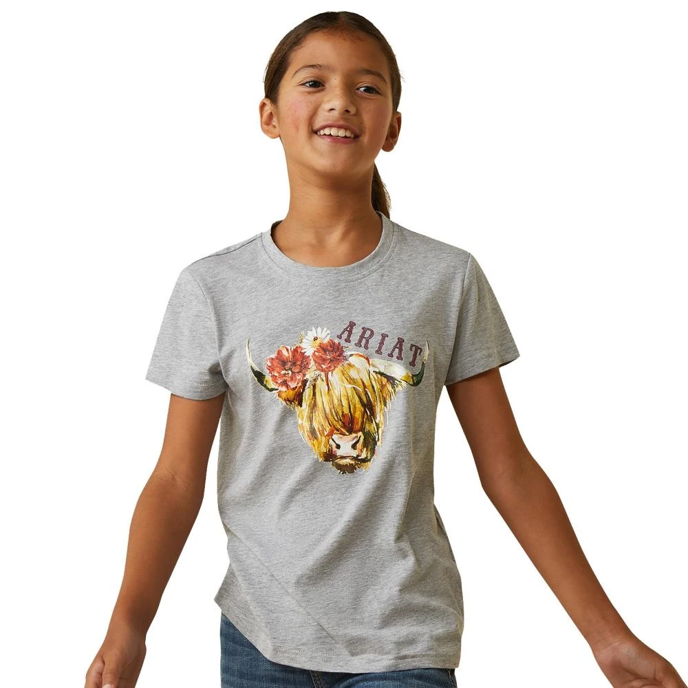 Ariat Girl's Scottish Highlander Tee