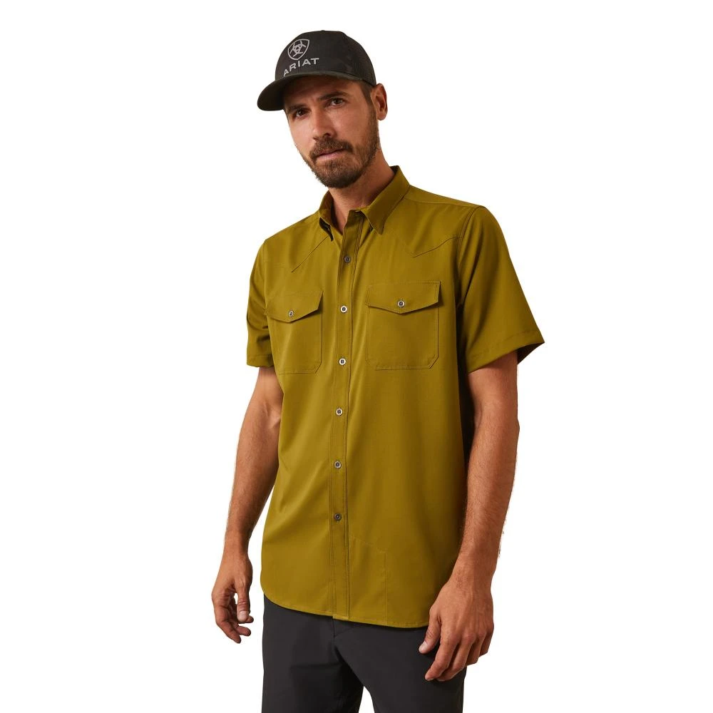 Ariat Men's VentTEK Western Fitted Shirt