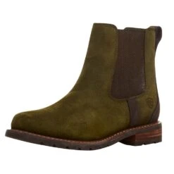 Ariat Women's Wexford Waterproof Olive Slip On