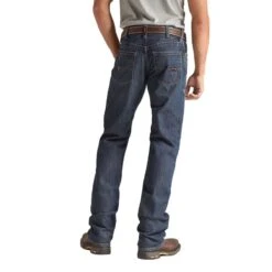 Ariat Men's FR M4 Basic Relaxed Fit Boot Cut Work Jeans